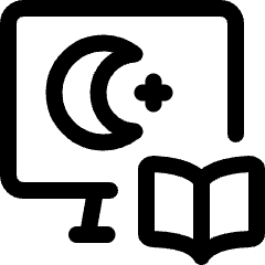 Online Class Astronomy Icon from Ultimate Regular Set