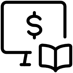 Online Class Business Icon from Ultimate Light Set