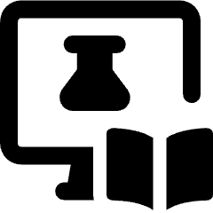 Online Class Chemical Icon from Ultimate Bold Set