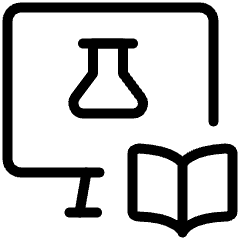 Online Class Chemical Icon from Ultimate Light Set