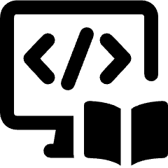 Online Class Code Icon from Ultimate Bold Set