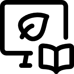 Online Class Nature Icon from Ultimate Regular Set