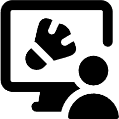 Online Class Sport Icon from Ultimate Bold Set