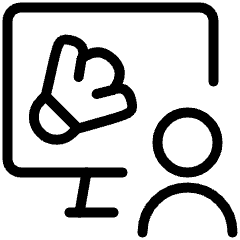 Online Class Sport Icon from Ultimate Light Set