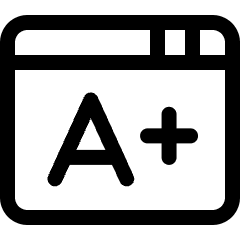 Online Learning Certificate 3 Icon from Ultimate Regular Set