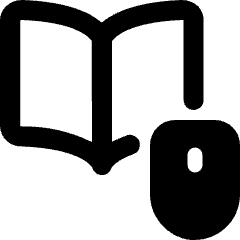 Online Learning Online Course 1 Icon from Ultimate Bold Set