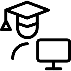 Online Learning Student 1 Icon from Ultimate Light Set