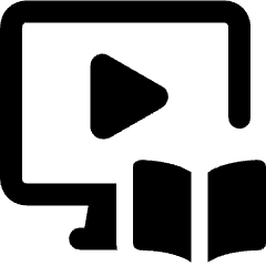 Recorded Class Book Icon from Ultimate Bold Set