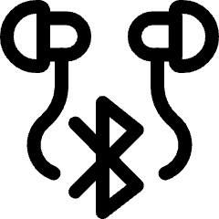 Earpods Bluetooth Icon from Ultimate Regular Set