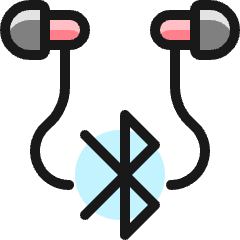 Earpods Bluetooth Icon from Ultimate Colors Set