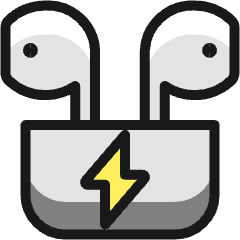 Earpods Charge Icon from Ultimate Colors Set