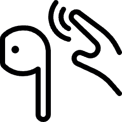 Earpods Double Tap Icon from Ultimate Light Set