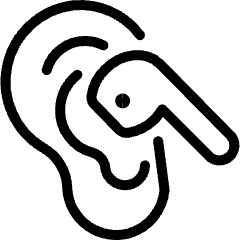 Earpods Ear Icon from Ultimate Light Set