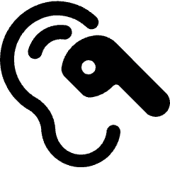 Earpods Ear Icon from Ultimate Bold Set