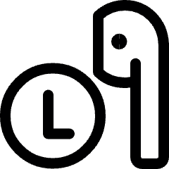 Earpods Left Icon from Ultimate Regular Set