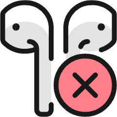 Earpods Remove Icon from Ultimate Colors Set