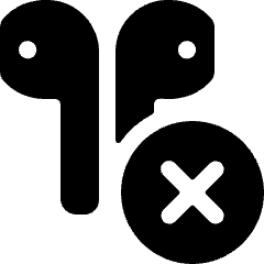 Earpods Remove Icon from Ultimate Bold Set