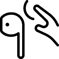 Earpods Tap Icon from Ultimate Light Set