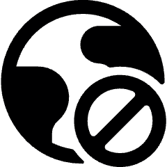 Earth Block Icon from Ultimate Bold Set