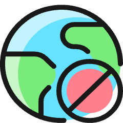 Earth Block Icon from Ultimate Colors Set