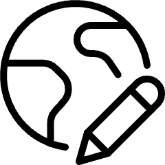 Earth Edit Icon from Ultimate Light Set