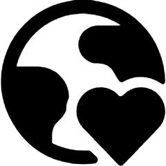 Earth Heart Icon from Ultimate Bold Set