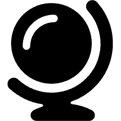 Earth Model 1 Icon from Ultimate Bold Set