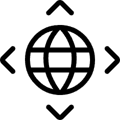 Earth Move Icon from Ultimate Light Set