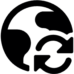 Earth Refresh Icon from Ultimate Bold Set