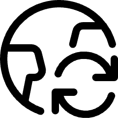 Earth Refresh Icon from Ultimate Regular Set