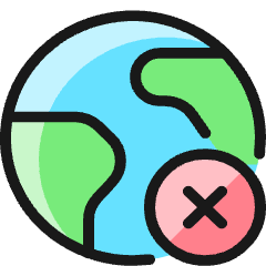 Earth Remove Icon from Ultimate Colors Set