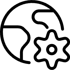 Earth Setting Icon from Ultimate Light Set