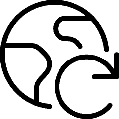 Earth Sync Icon from Ultimate Light Set