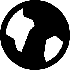 Globe Icon from Nova Solid Set