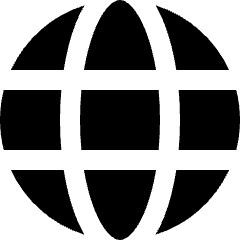 Globe Wireframe Icon from Nova Solid Set