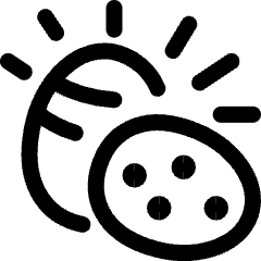 Easter Egg Icon from Ultimate Regular Set