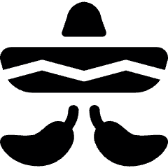 Food Spicy Mexican Icon from Ultimate Bold Set