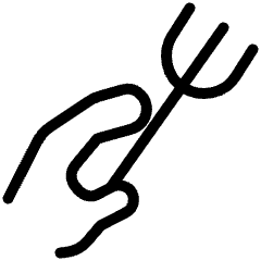 Fork Icon from Ultimate Light Set
