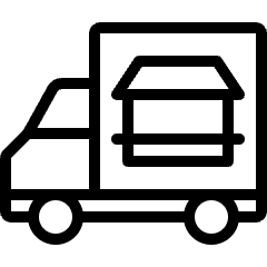 Restaurant Food Truck Icon from Ultimate Light Set