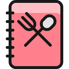 Restaurant Menu Icon from Ultimate Colors Set