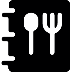 Restaurant Menu Icon from Ultimate Bold Set