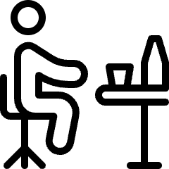 Restaurant Seat Icon from Ultimate Light Set