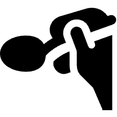 Tea Spoon Icon from Ultimate Bold Set