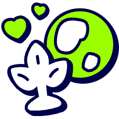 Love Nature World Icon from Stickies Duo Set