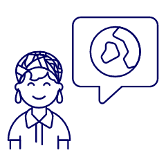 Earth Talk 6 Illustration from UX Line Set