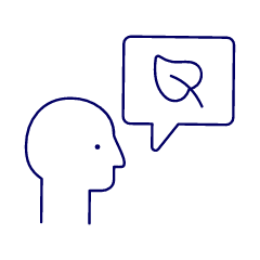Eco Speech 1 Illustration from UX Line Set