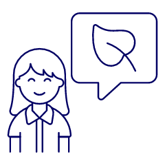 Eco Talk 4 Illustration from UX Line Set