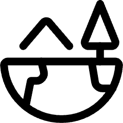 Ecology Globe Nature Icon from Ultimate Regular Set