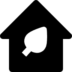 Ecology Home Icon from Nova Solid Set
