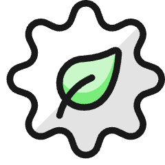 Ecology Leaf Settings Icon from Ultimate Colors Set